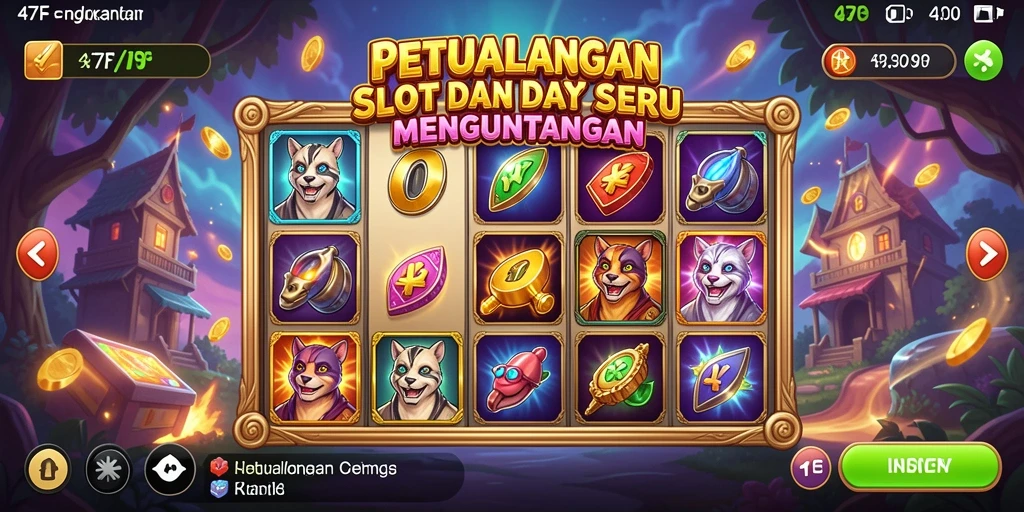 Tangkapan layar gameplay <strong>47F</strong> menampilkan keseruan permainan Slot yang menguntungkan.