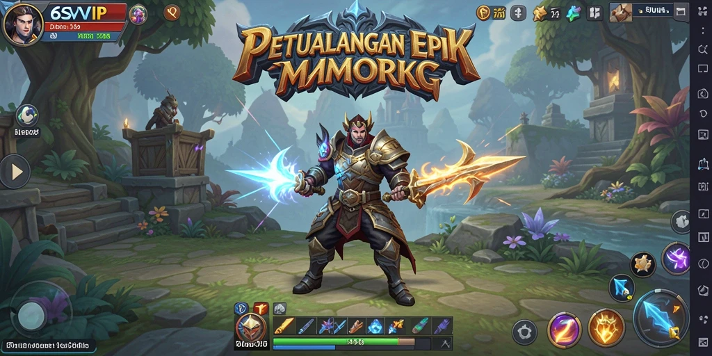Tampilan gameplay menarik dari 6SVIP dalam dunia MMORPG.