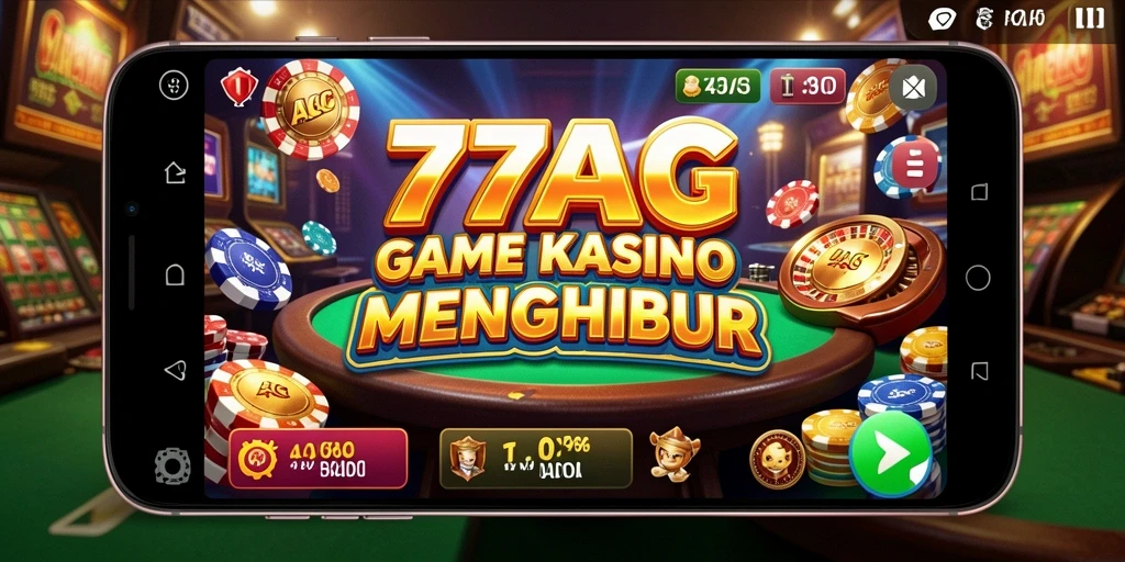 Screenshot game Kasino 77AG menampilkan aksi seru dan grafis menawan.