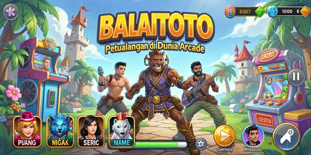 Tampilan gameplay seru di BALAITOTO dengan aksi yang mendebarkan.