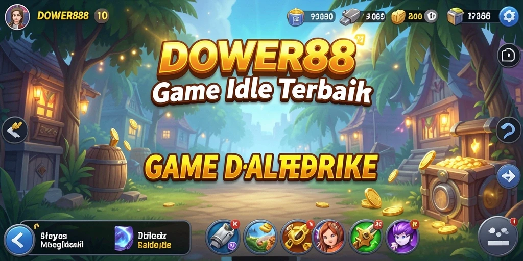 Screenshot gameplay DOWER88 yang menunjukkan aksi menarik dalam kategori Idle.