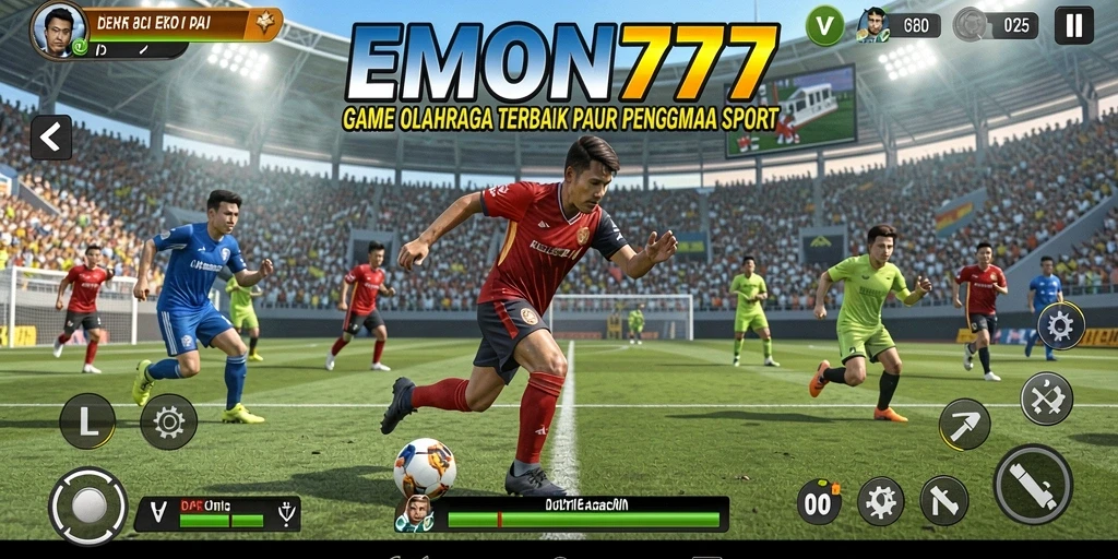 Gameplay seru EMON777 dengan aksi olahraga yang menegangkan.