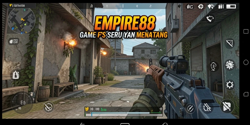 Gameplay EMPIRE88 yang intens dengan aksi tembak-menembak yang seru.