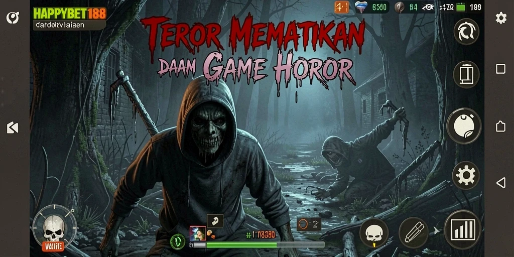 Gameplay <strong>HAPPYBET188</strong> yang menakutkan dan mencekam.
