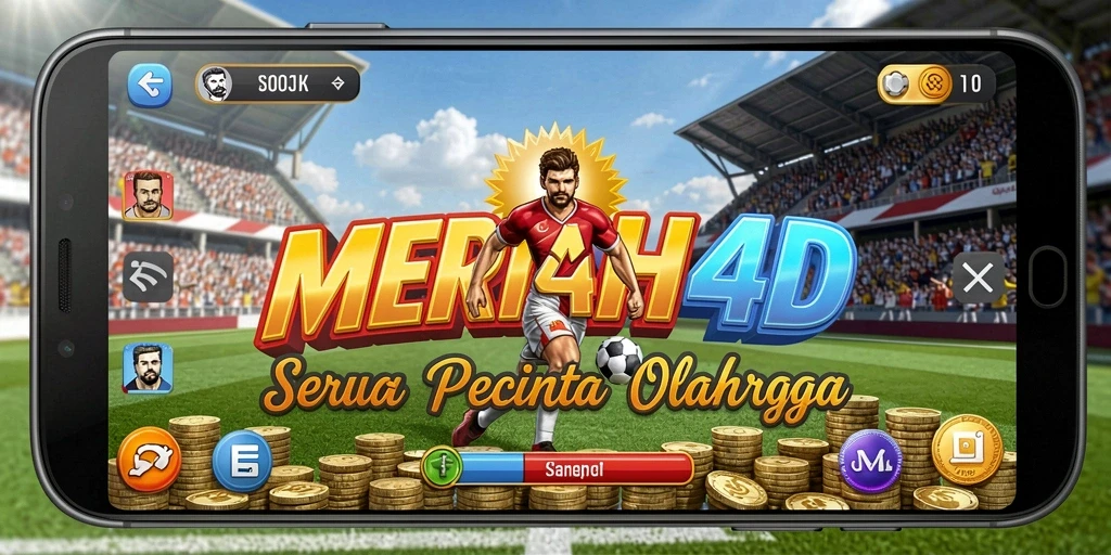 Screenshot gameplay <strong>MERIAH4D</strong> yang menampilkan aksi seru olahraga.