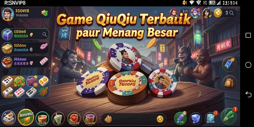 Tampilan gameplay QiuQiu yang menarik dan menantang.