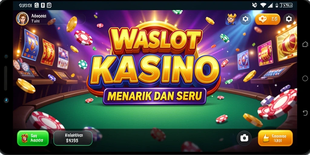 Tampilan gameplay WASLOT yang seru dan menarik dalam dunia Kasino.