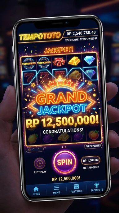 Berbagai pilihan aplikasi Android yang tersedia di tempototo.